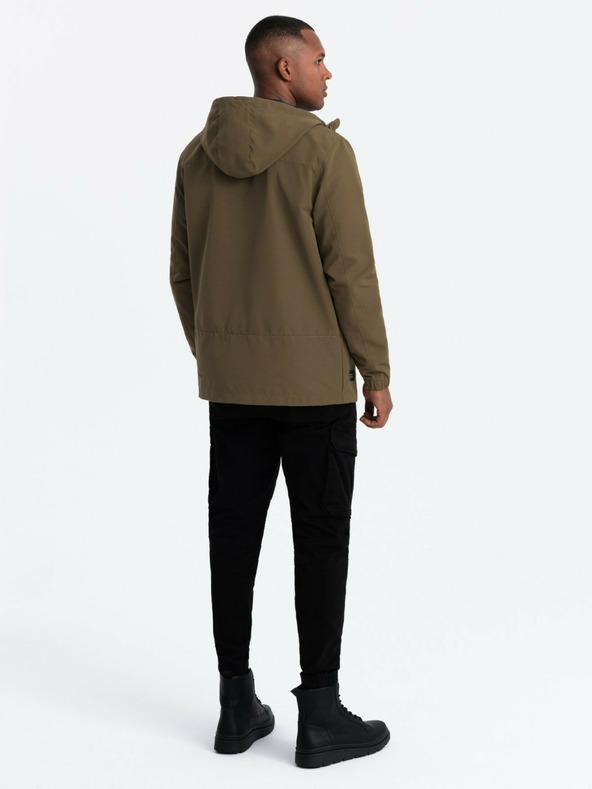 Ombre Clothing Herren-Kapuzenjacke Ombre Clothing V2 OM-JANP-0191