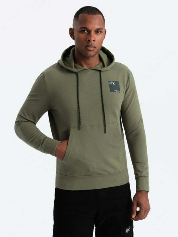 Ombre Clothing Känguru-Kapuzenpullover für Männer Ombre Clothing
