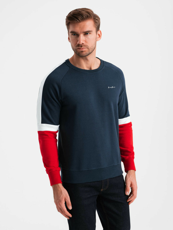 Ombre Clothing Herren Sweatshirt Ombre Clothing