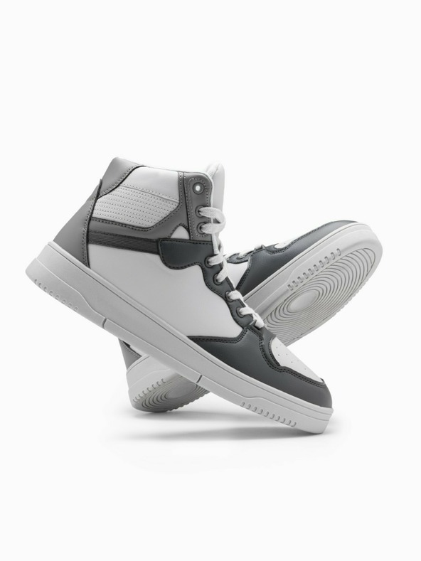 Ombre Clothing Isolierte High-Top-Sneaker für Herren Ombre Clothing