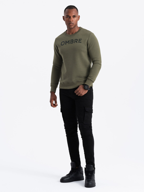 Ombre Clothing Herren Sweatshirt Ombre Clothing