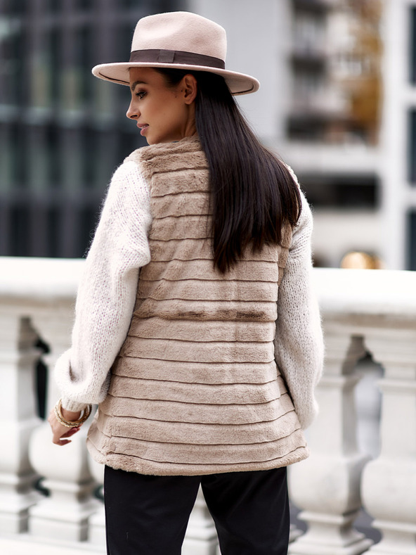 Edoti EDOTI Damenweste, beige