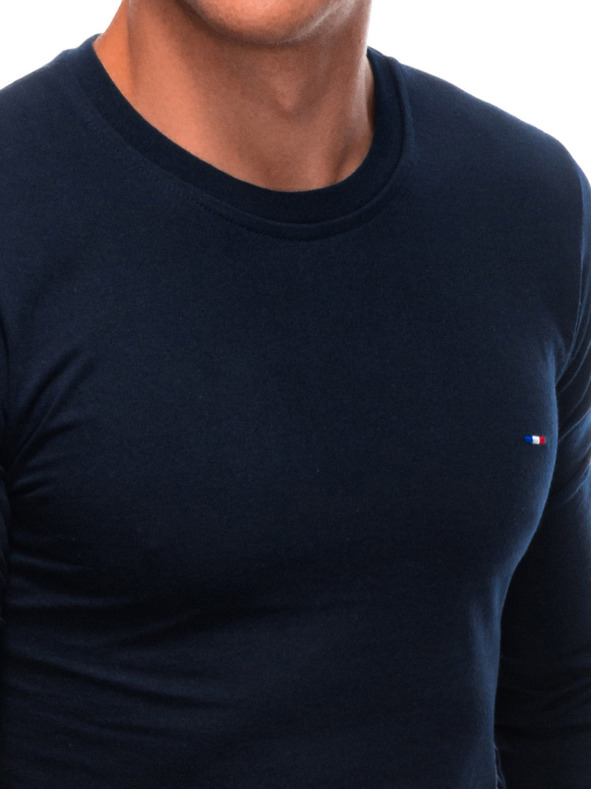 Edoti EDOTI Langarm-T-Shirt für Herren, dunkelblau