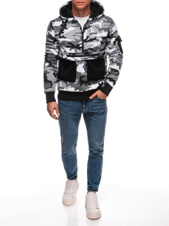 Edoti Herren-Kapuzenpullover Edoti
