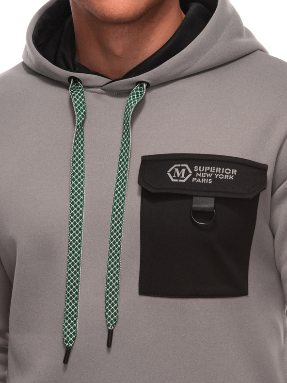 Edoti Herren-Kapuzenpullover Edoti