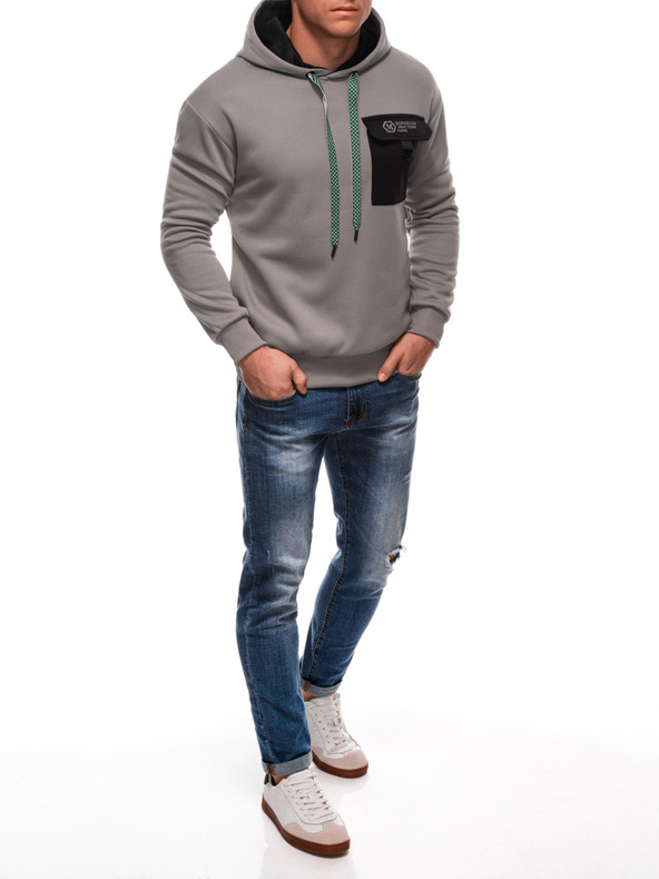 Edoti Herren-Kapuzenpullover Edoti