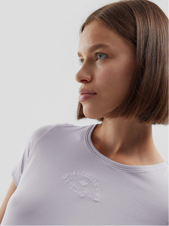 4F Baumwoll-T-Shirt für Frauen