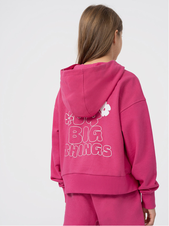 4F Mädchen Baumwoll-Sweatshirt