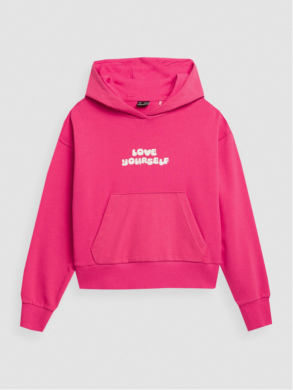4F Mädchen Baumwoll-Sweatshirt