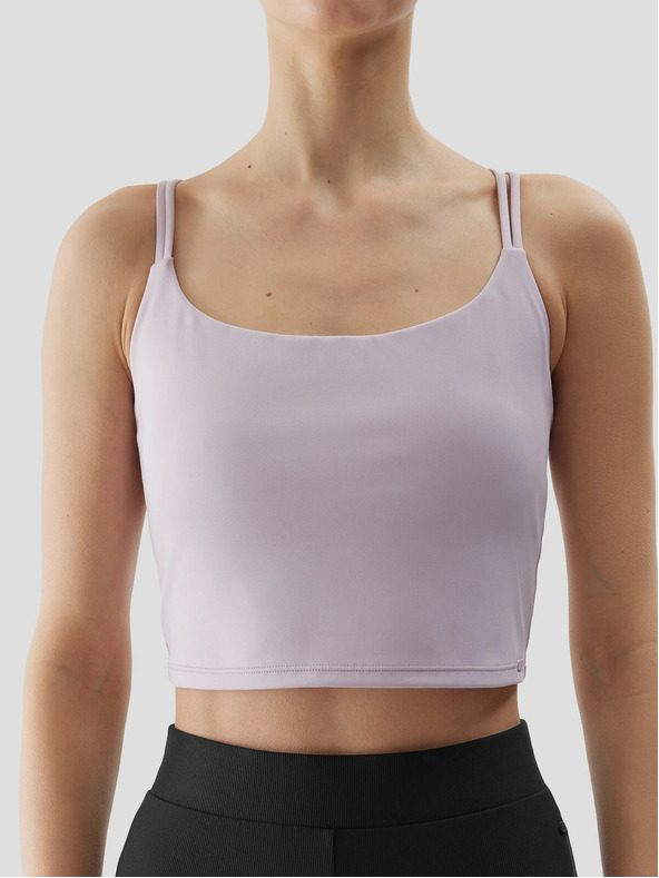 4F Recycling-Yoga-Crop-Top für Frauen 4F