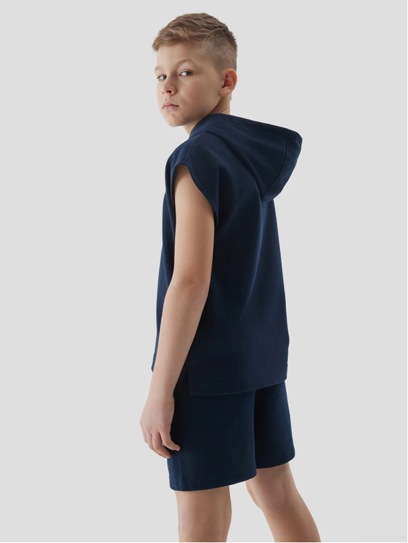 4F Ärmelloses Sweatshirt mit Kapuze für Jungen 4F