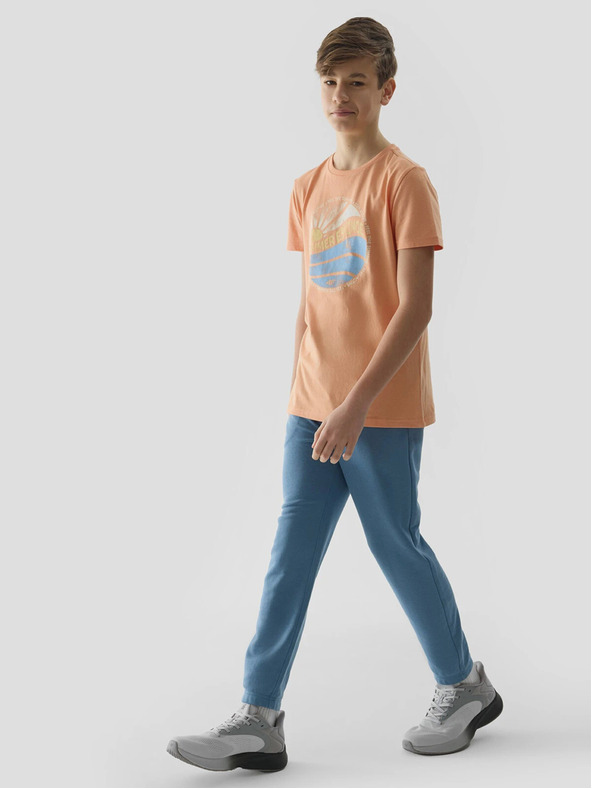 4F Jungen-T-Shirt mit 4F-Aufdruck
