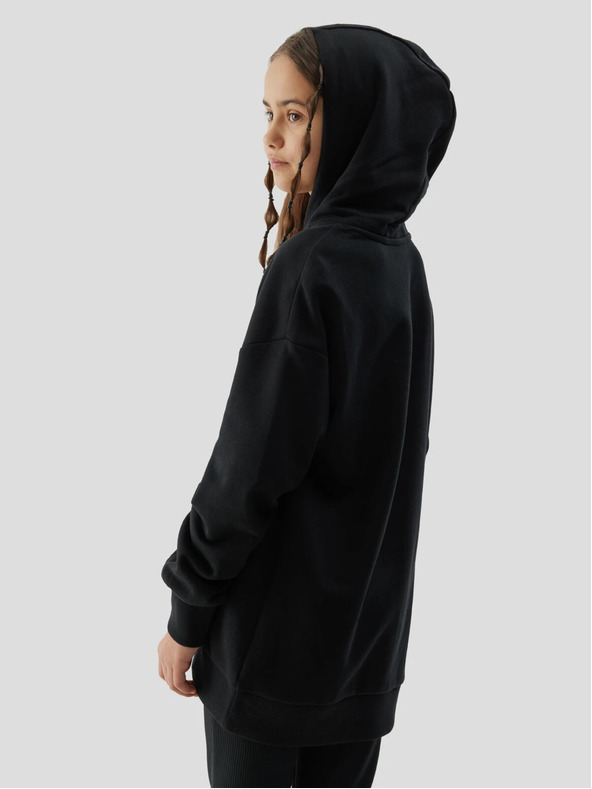 4F 4F Mädchen-Kapuzen-Sweatshirt mit Kapuze