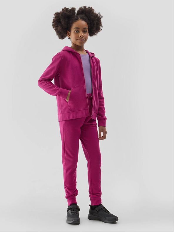 4F Mädchen-Kapuzen-Sweatjacke 4F
