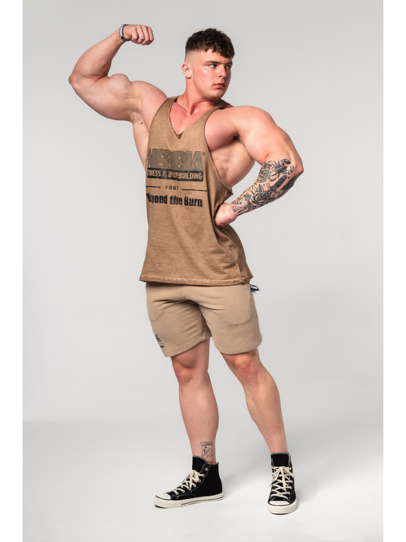 Nebbia Jogginghose GYM BRO 352 M,hellbraun