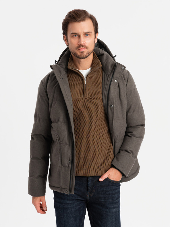 Ombre Clothing Herren Kapuzenjacke Ombre Kleidung