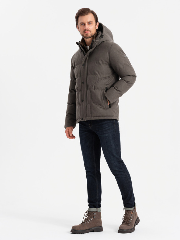 Ombre Clothing Herren Kapuzenjacke Ombre Kleidung