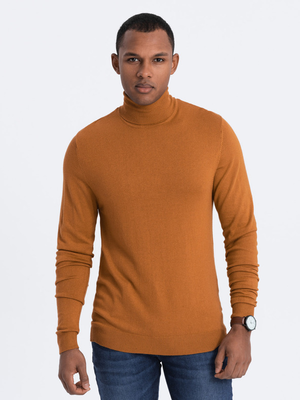 Ombre Clothing Herren Strick-Rollkragenpullover aus Viskose von Ombre Clothing