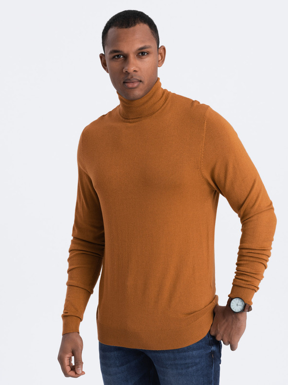 Ombre Clothing Herren Strick-Rollkragenpullover aus Viskose von Ombre Clothing