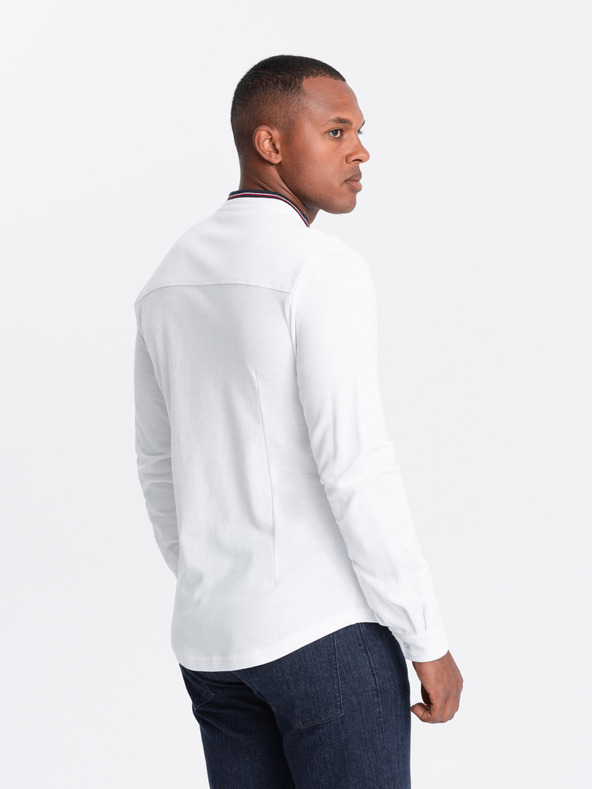 Ombre Clothing Herren Slim Shirt Ombre Kleidung