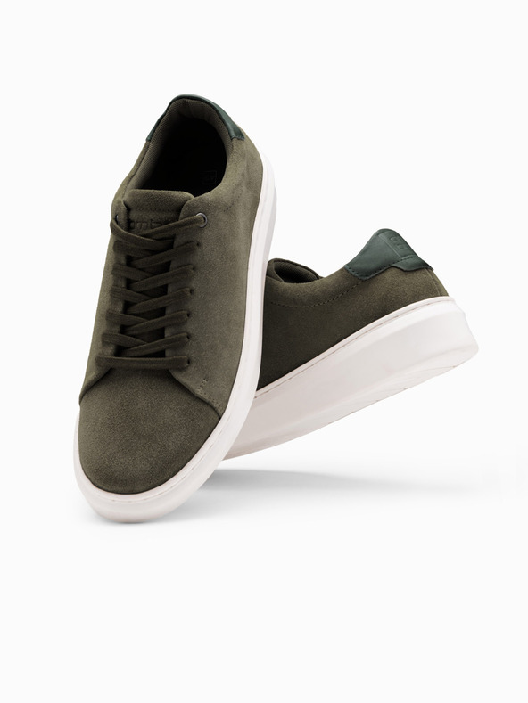 Ombre Clothing Klassische Herren Sneakers aus weichem Wildleder Ombre Kleidung