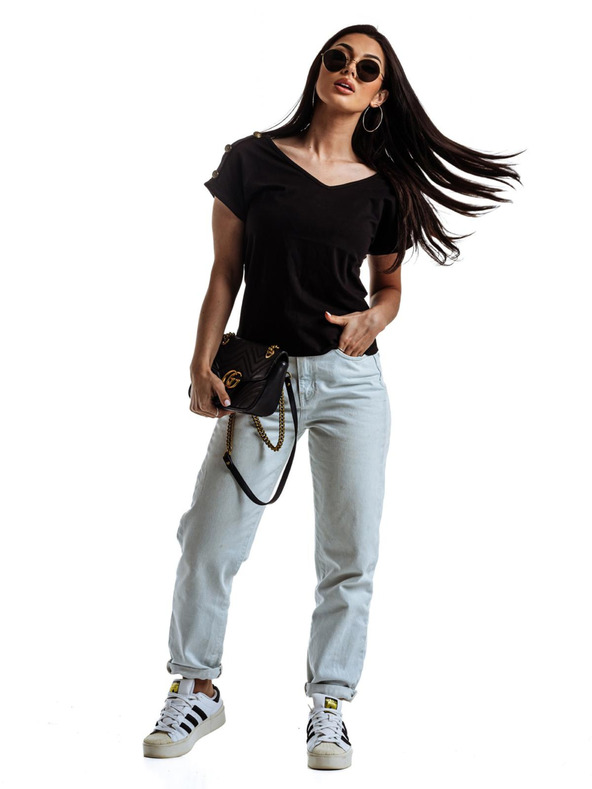 Edoti Damen-Bluse 020LLR Edoti