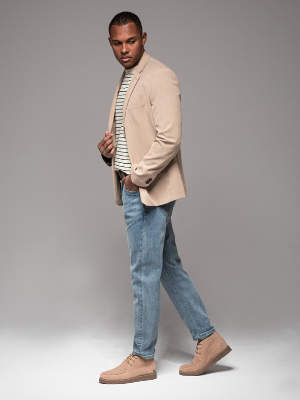 Ombre Clothing Herren Jeanshose STRAIGHT LEG - schwarz V1 OM-PADP-0133 Ombre Clothing