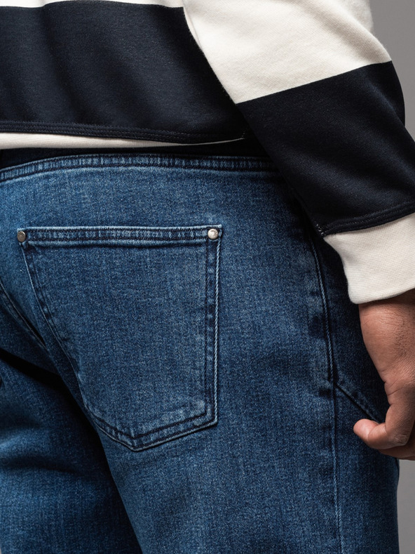 Ombre Clothing Herren Jeanshose STRAIGHT LEG - schwarz V1 OM-PADP-0133 Ombre Clothing