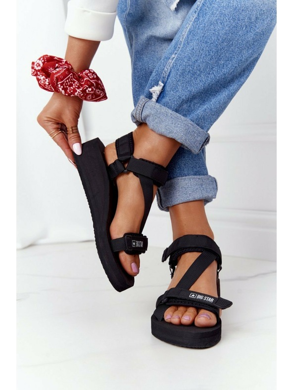 BIG STAR SHOES Big Star Sportsandalen für Frauen - Schwarz