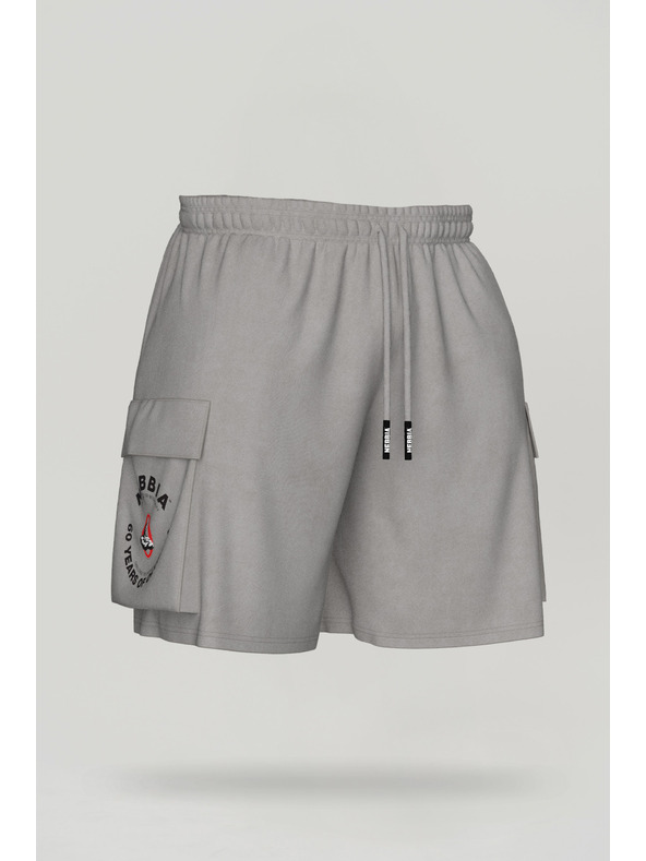 Nebbia Gewaschene Cargoshorts LEGACY 787 M,hellgrau