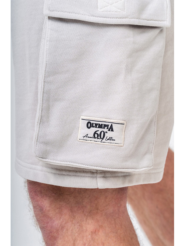Nebbia Gewaschene Cargoshorts LEGACY 787 M,hellgrau