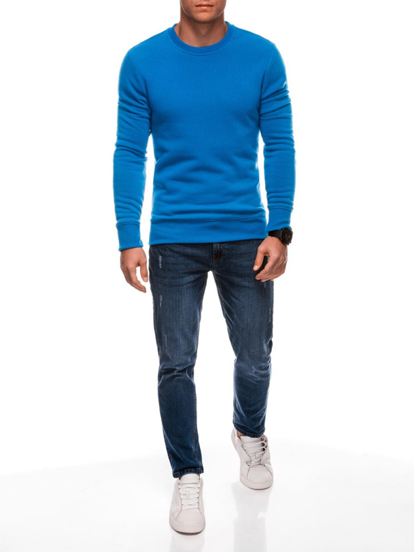 Edoti Herren-Uniform-Sweatshirt BASIC Rundhalsausschnitt Edoti