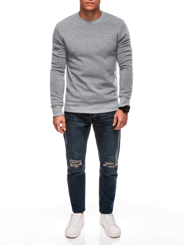 Edoti Herren Uniformsweatshirt BASIC Rundhals Edoti