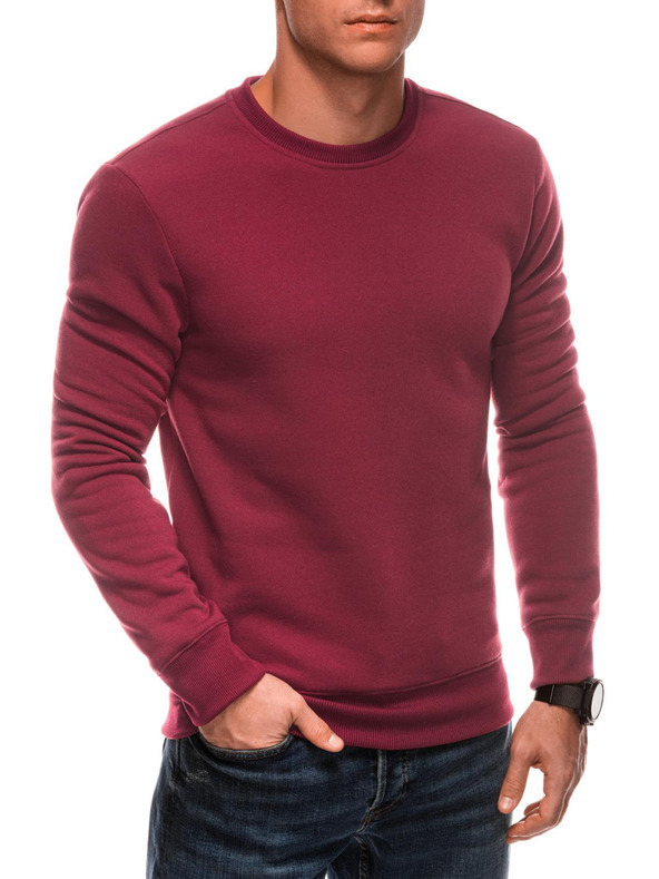 Edoti Herren-Uniform-Sweatshirt BASIC Rundhalsausschnitt Edoti
