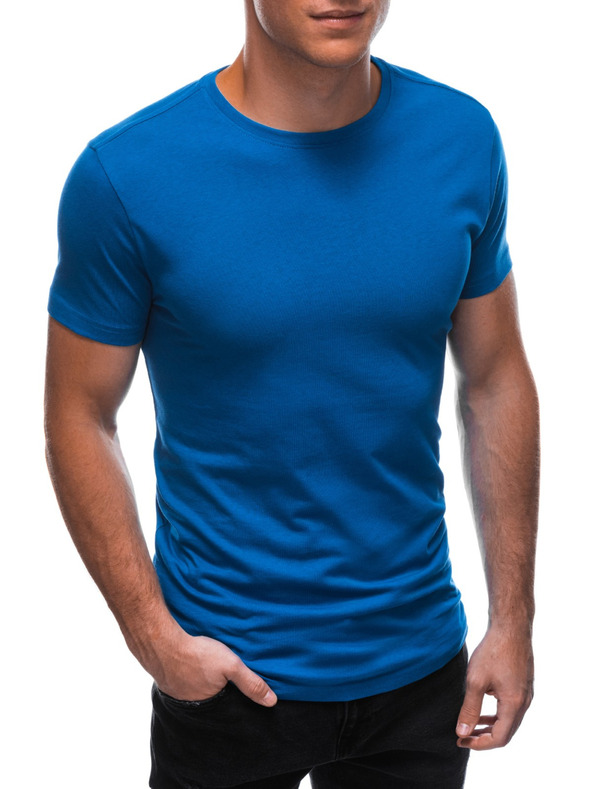 Edoti Blaues Herren T-Shirt Edoti