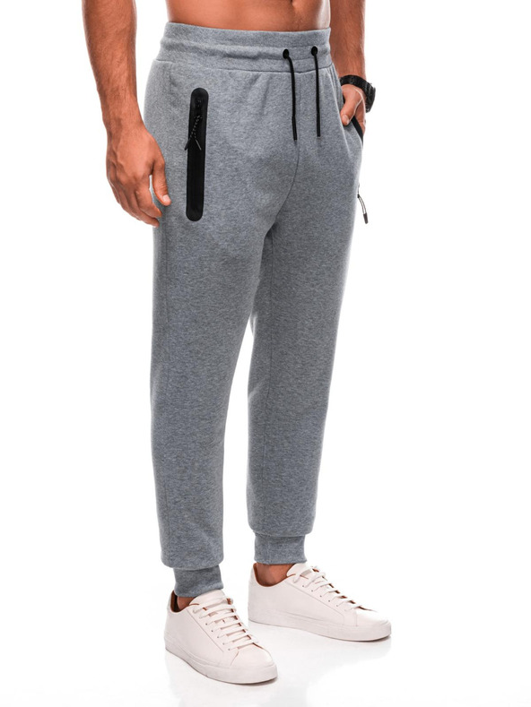 Edoti Edoti Grau Herren Sweatpants