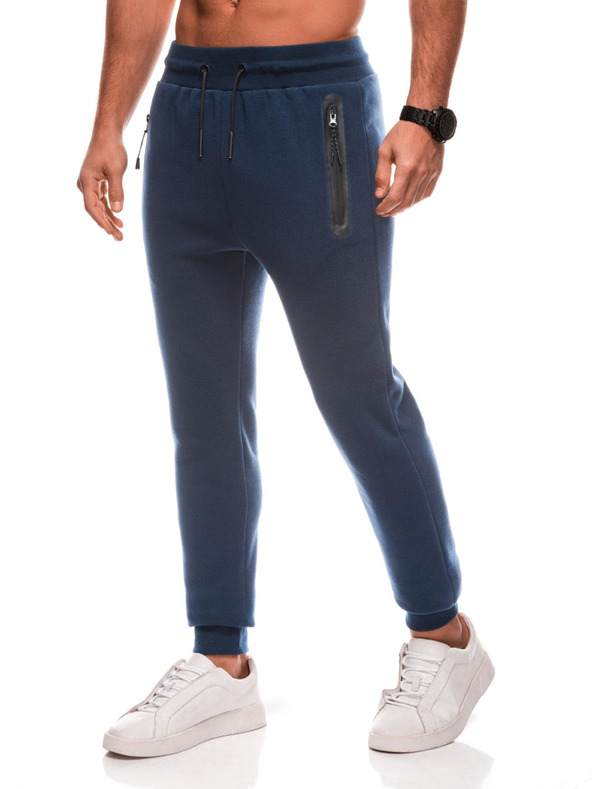 Edoti Dunkelblau Herren-Sweatpants Edoti