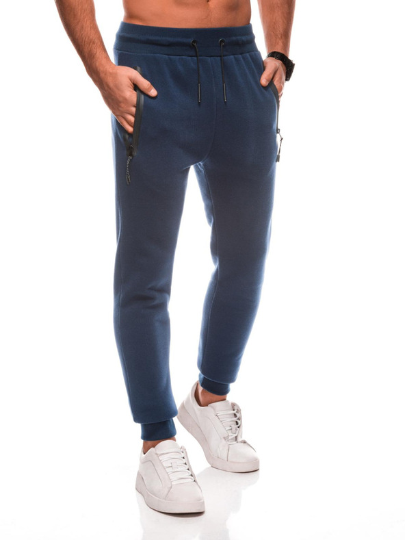 Edoti Dunkelblau Herren-Sweatpants Edoti