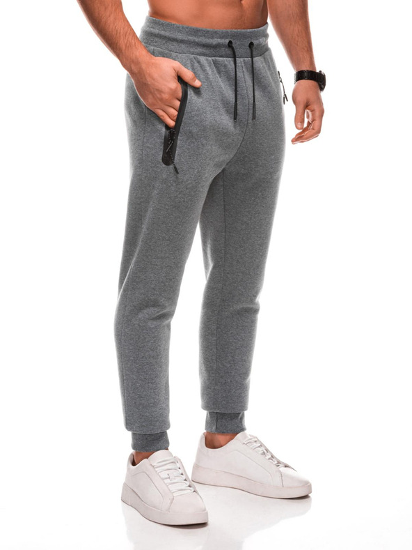 Edoti Edoti Grau Herren Sweatpants