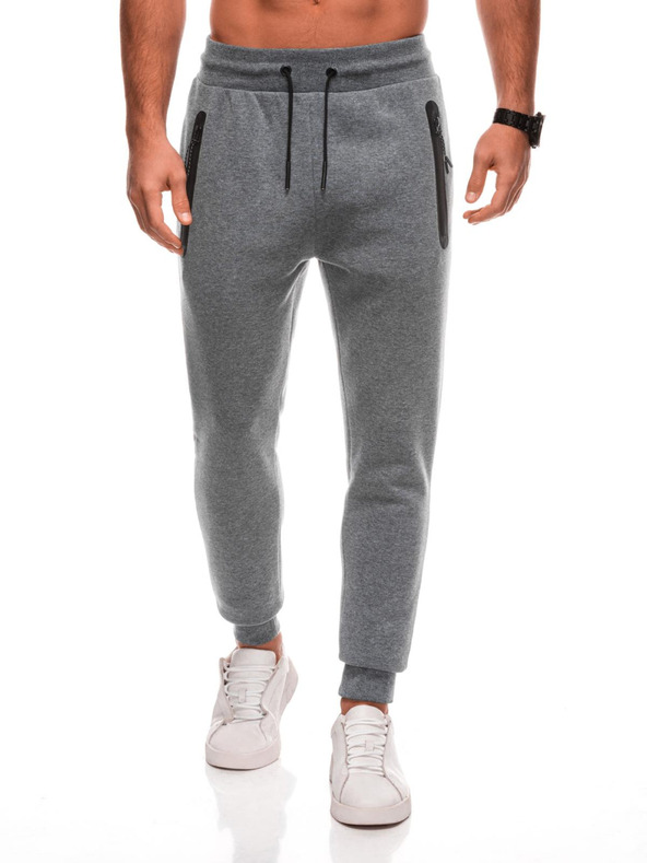 Edoti Edoti Grau Herren Sweatpants