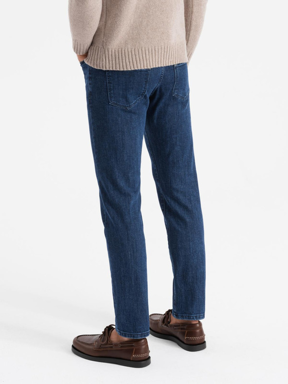 Ombre Clothing Herren Classic Washed Jeans REGULAR FIT Blau Ombre Kleidung