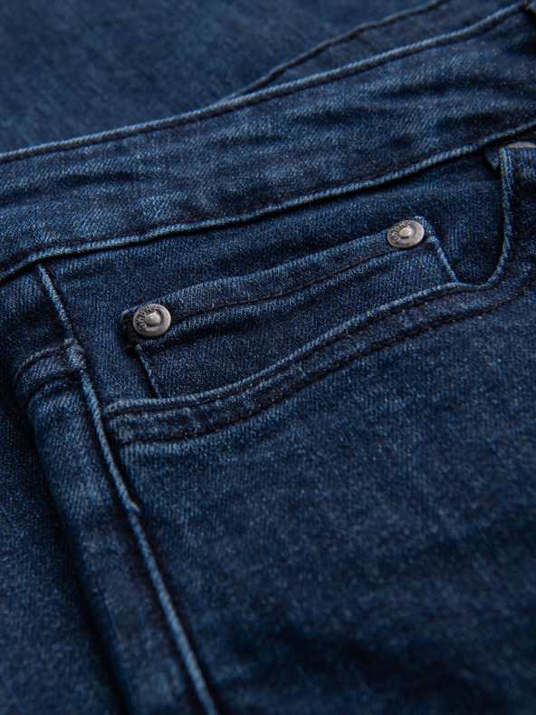 Ombre Clothing Herren Classic Washed Jeans REGULAR FIT Blau Ombre Kleidung