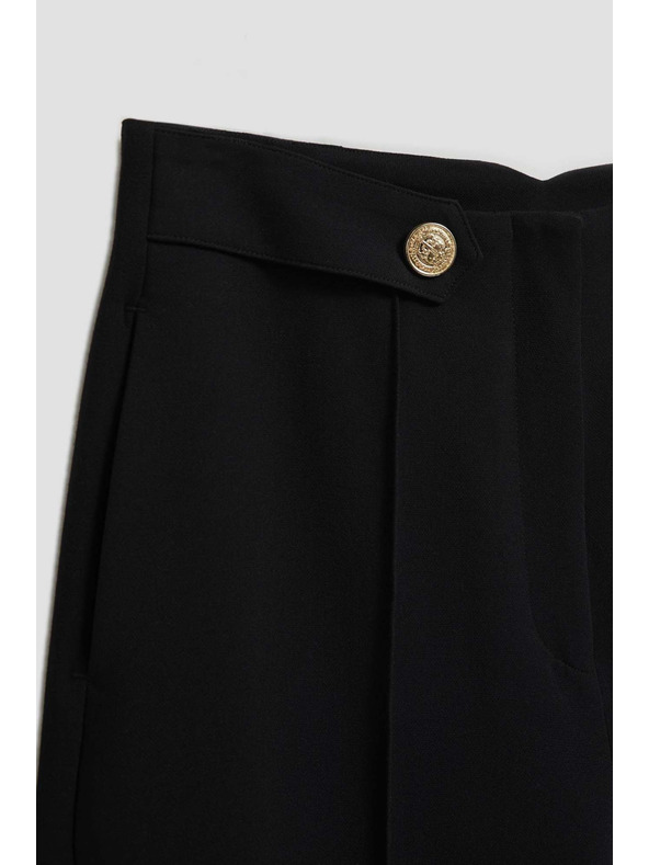 Moodo Schwarze Damenhosen Moodo