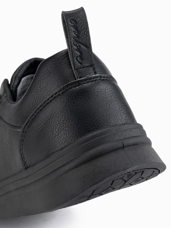 Ombre Clothing Unisex Herren Öko-Nubuk Freizeitschuhe schwarz Ombre Clothing