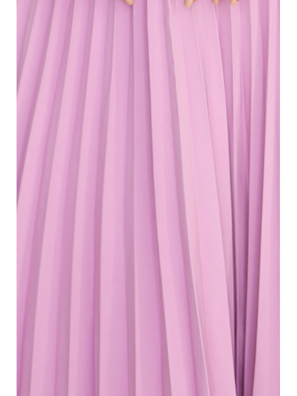 numoco Klassisches kurzärmeliges Trägerkleid mit Gürtel - Numoco