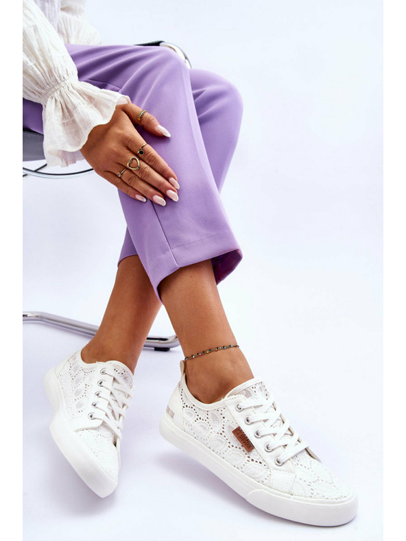 BIG STAR SHOES Damenmode Turnschuhe Big Star - Weiß