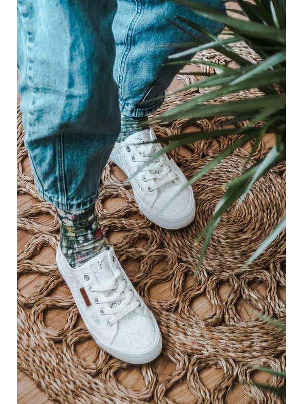 BIG STAR SHOES Damenmode Turnschuhe Big Star - Weiß