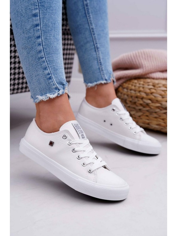 BIG STAR SHOES Damen Big Star Classic Turnschuhe - Weiß