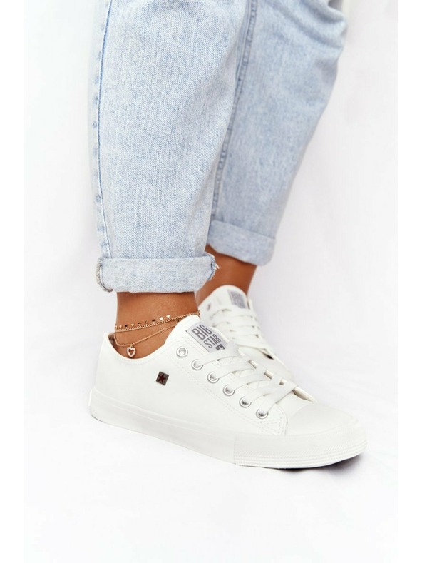 BIG STAR SHOES Damen Big Star Classic Turnschuhe - Weiß