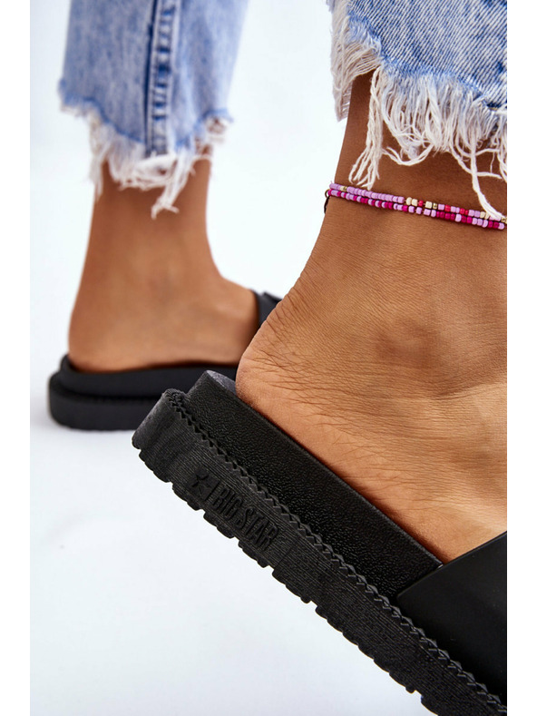 BIG STAR SHOES Damen Hochhackige Pantoffeln Big Star Schwarz